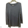 Top Long Sleeve By Chicos In Navy, Size: M
