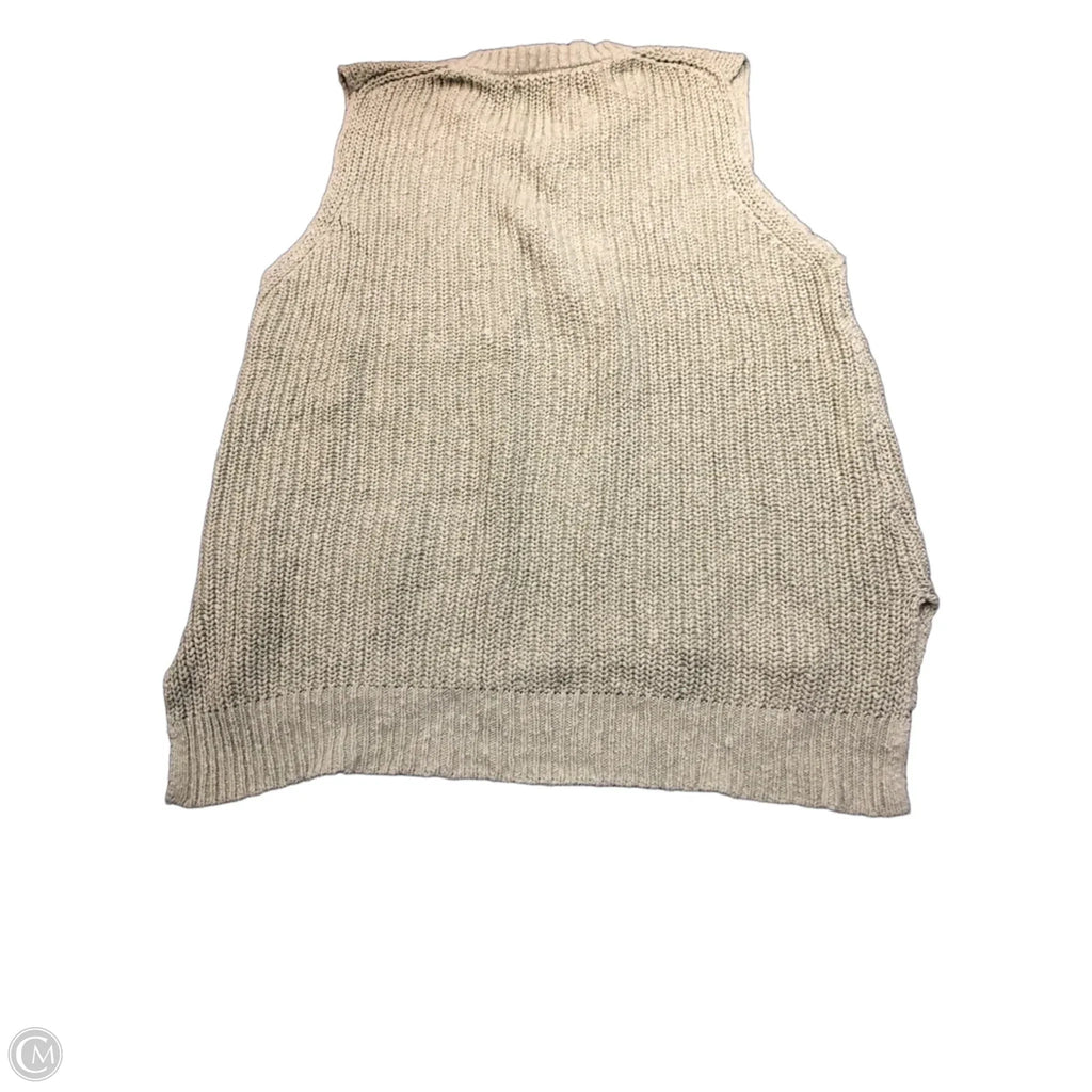 Vest Sweater By Les Serein In Green, Size: L