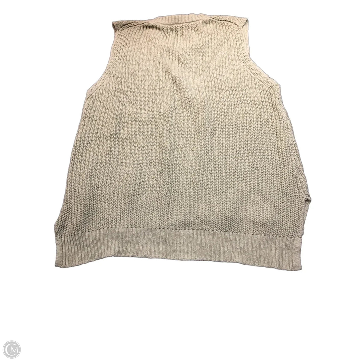Vest Sweater By Les Serein In Green, Size: L