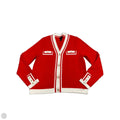 Sweater Cardigan By Adrienne Vittadini In Red, Size: L