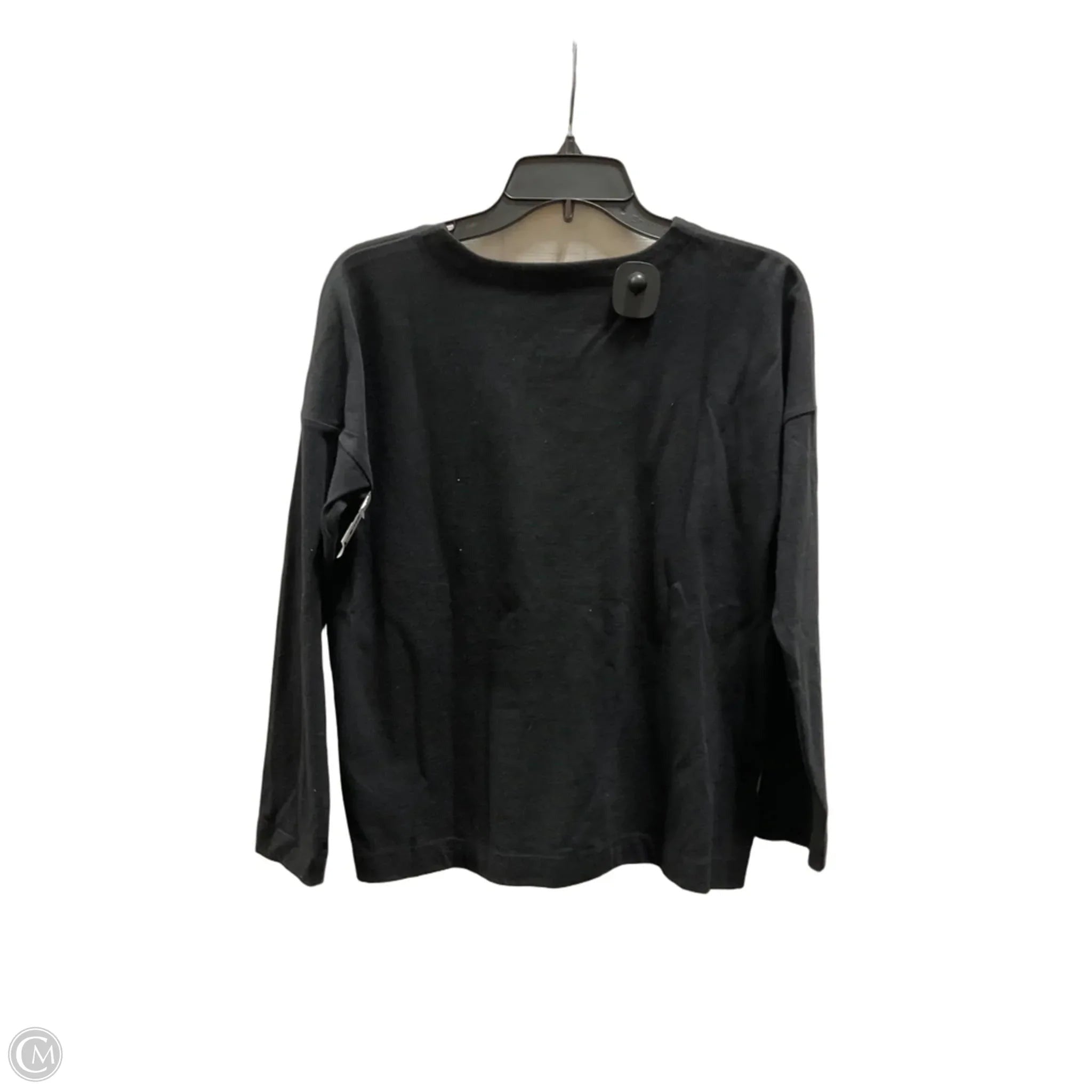 Top 3/4 Sleeve By Talbots In Black, Size: S