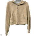 Sweatshirt Hoodie By Lululemon In Tan, Size: Xs