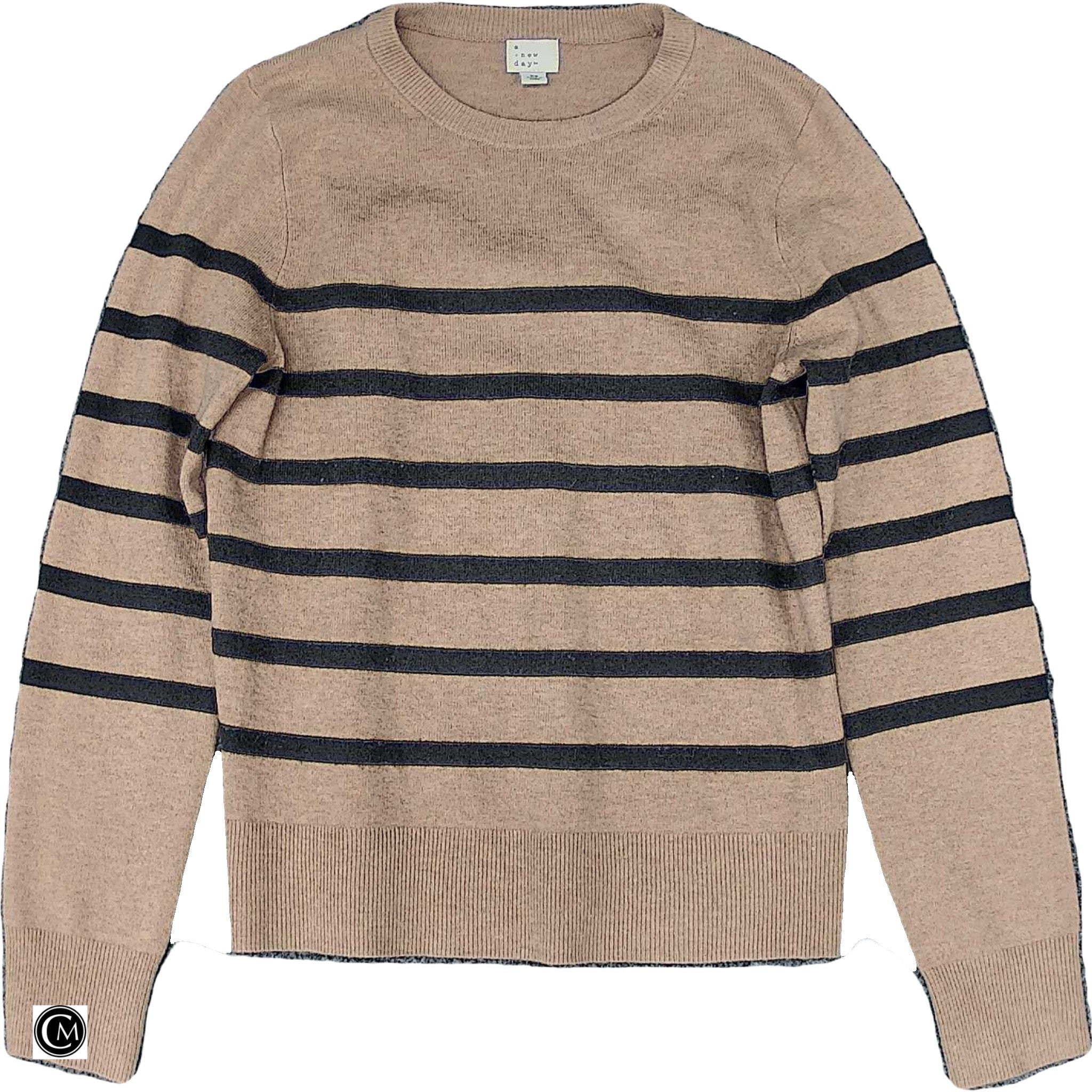Top Ls By A New Day In Black & Brown, Size: Xs