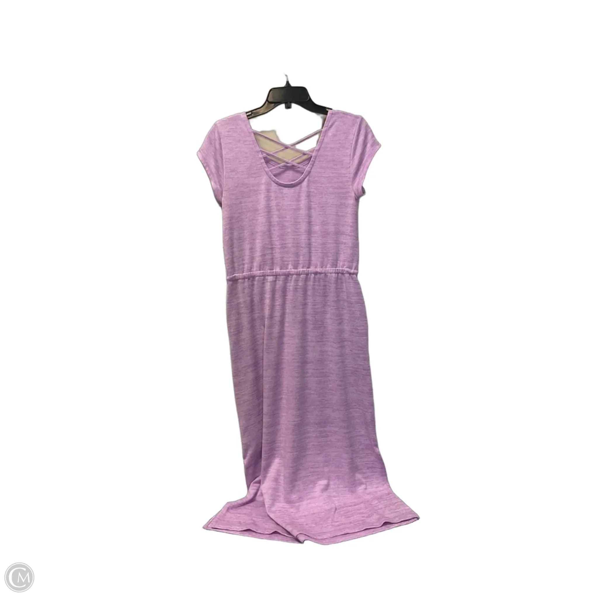 Dress Casual Maxi By Talbots In Purple, Size: Mp