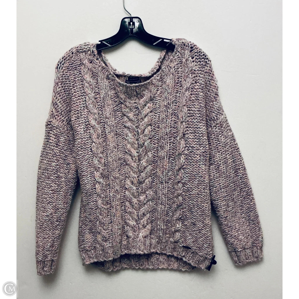 Sweater By Abercrombie And Fitch In Purple, Size: L