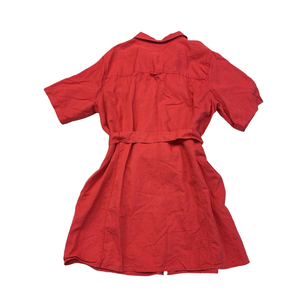 Dress Casual Short By Banana Republic In Red, Size:Xxl