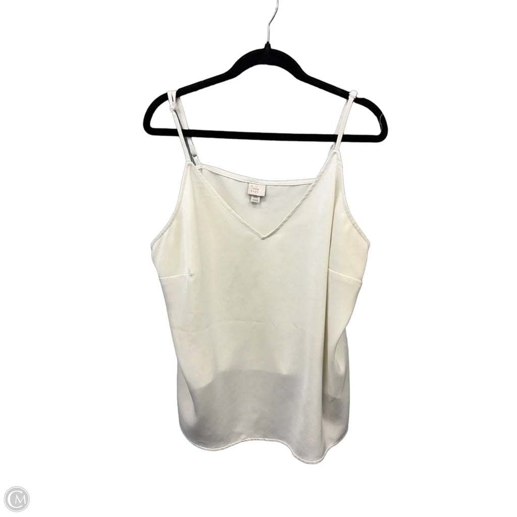 Top Cami By A New Day In White, Size: Xxl