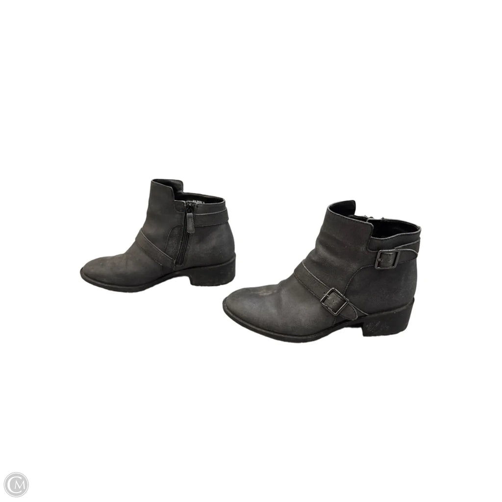Boots Ankle Flats By Cole-haan In Grey, Size: 7