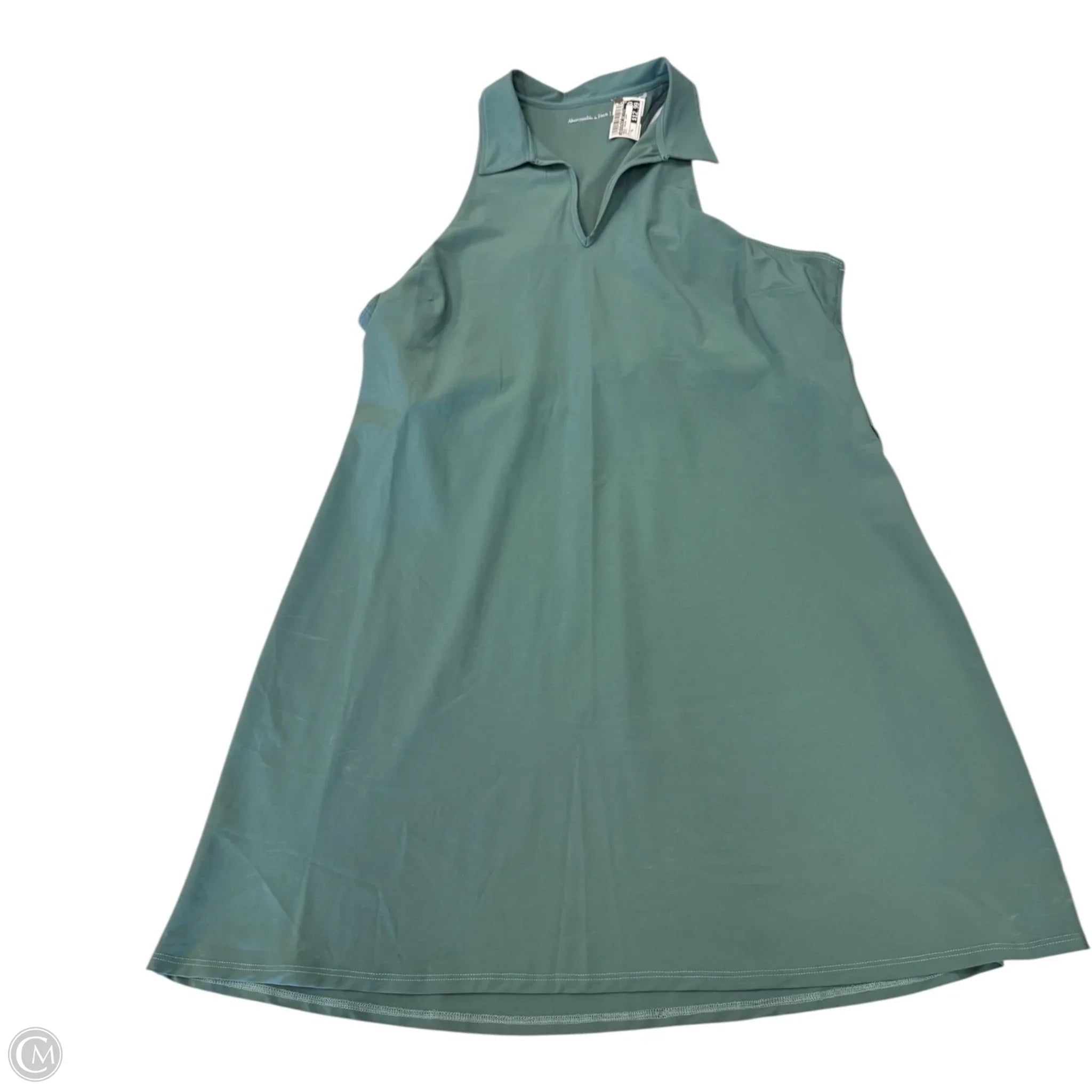 Dress Casual Short By Abercrombie And Fitch In Green, Size: Xl