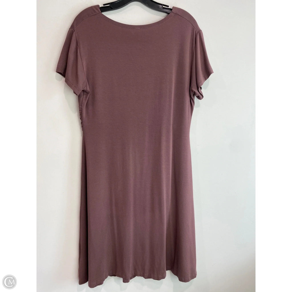 Dress Casual Midi By Clothes Mentor In Purple, Size: Xxl