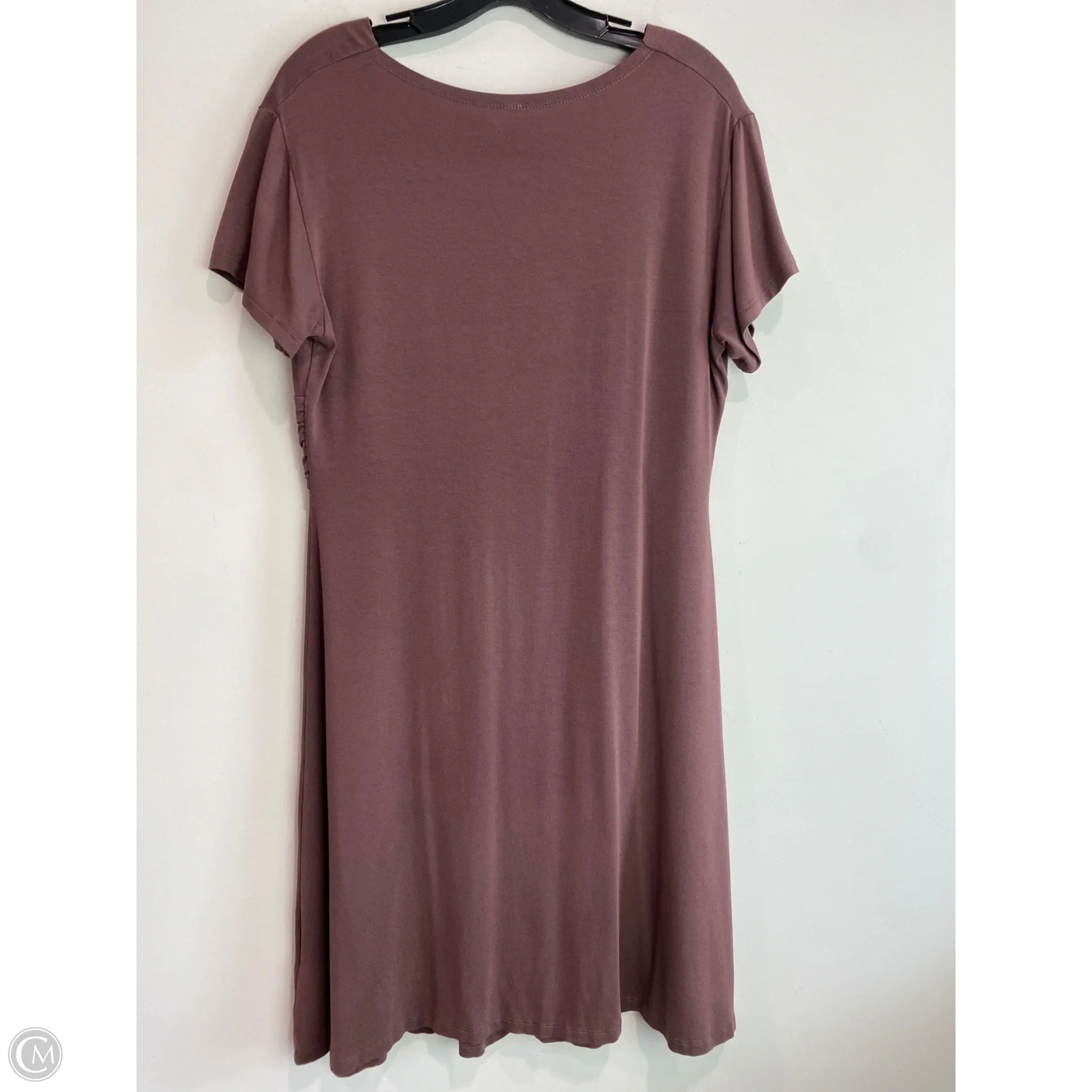 Dress Casual Midi By Clothes Mentor In Purple, Size: Xxl