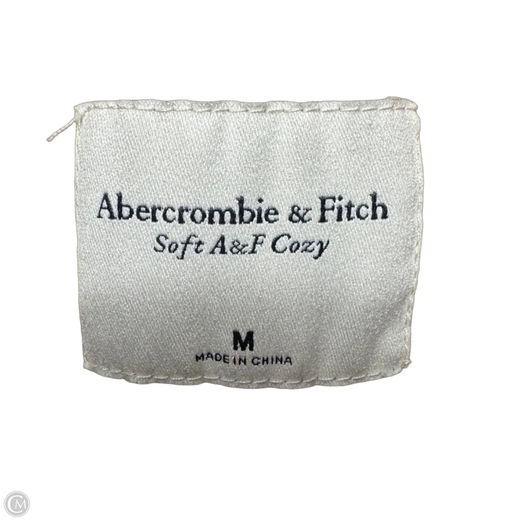 Jacket Fleece By Abercrombie And Fitch In Tan, Size: M