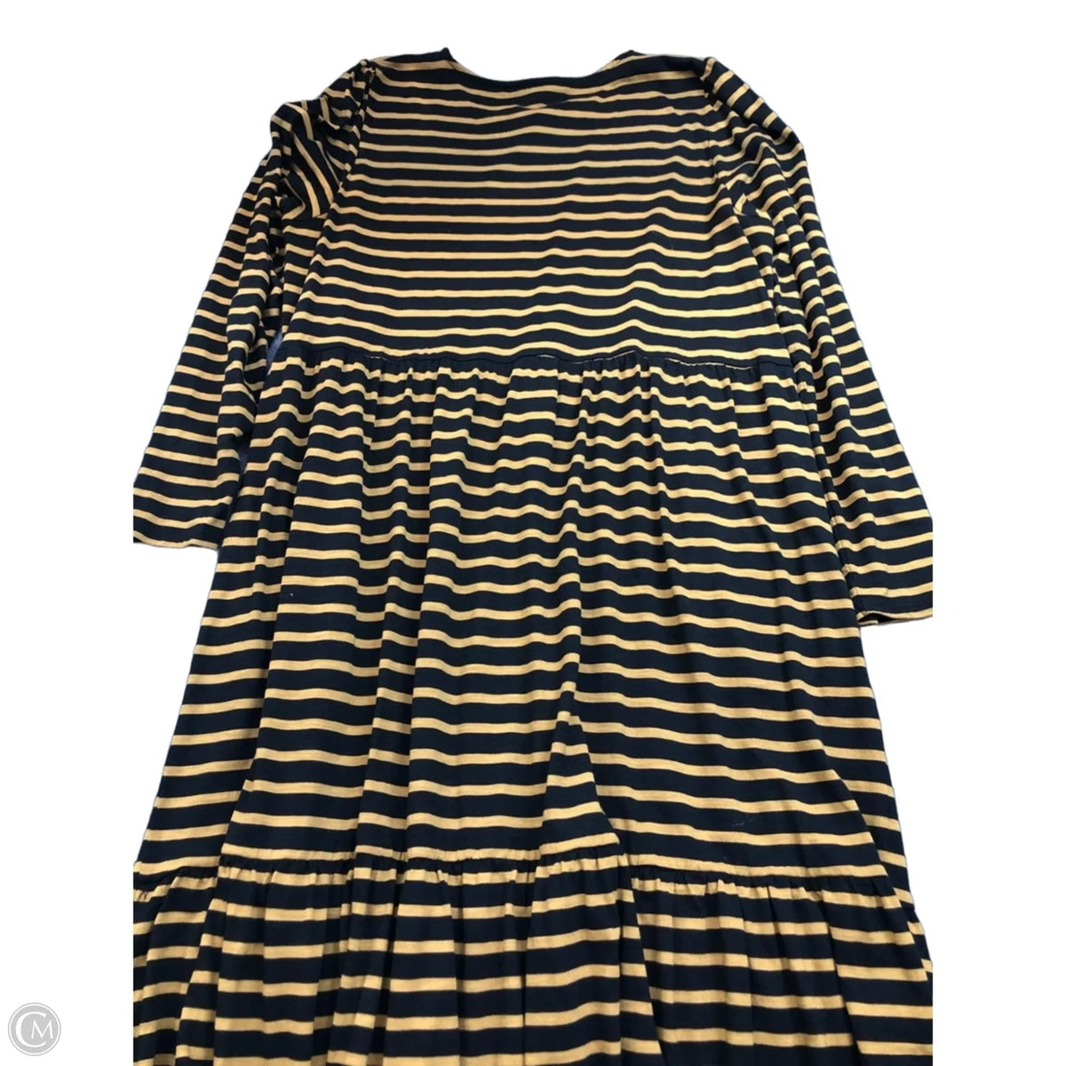 Dress Casual Maxi By Boden In Black & Brown, Size: 14