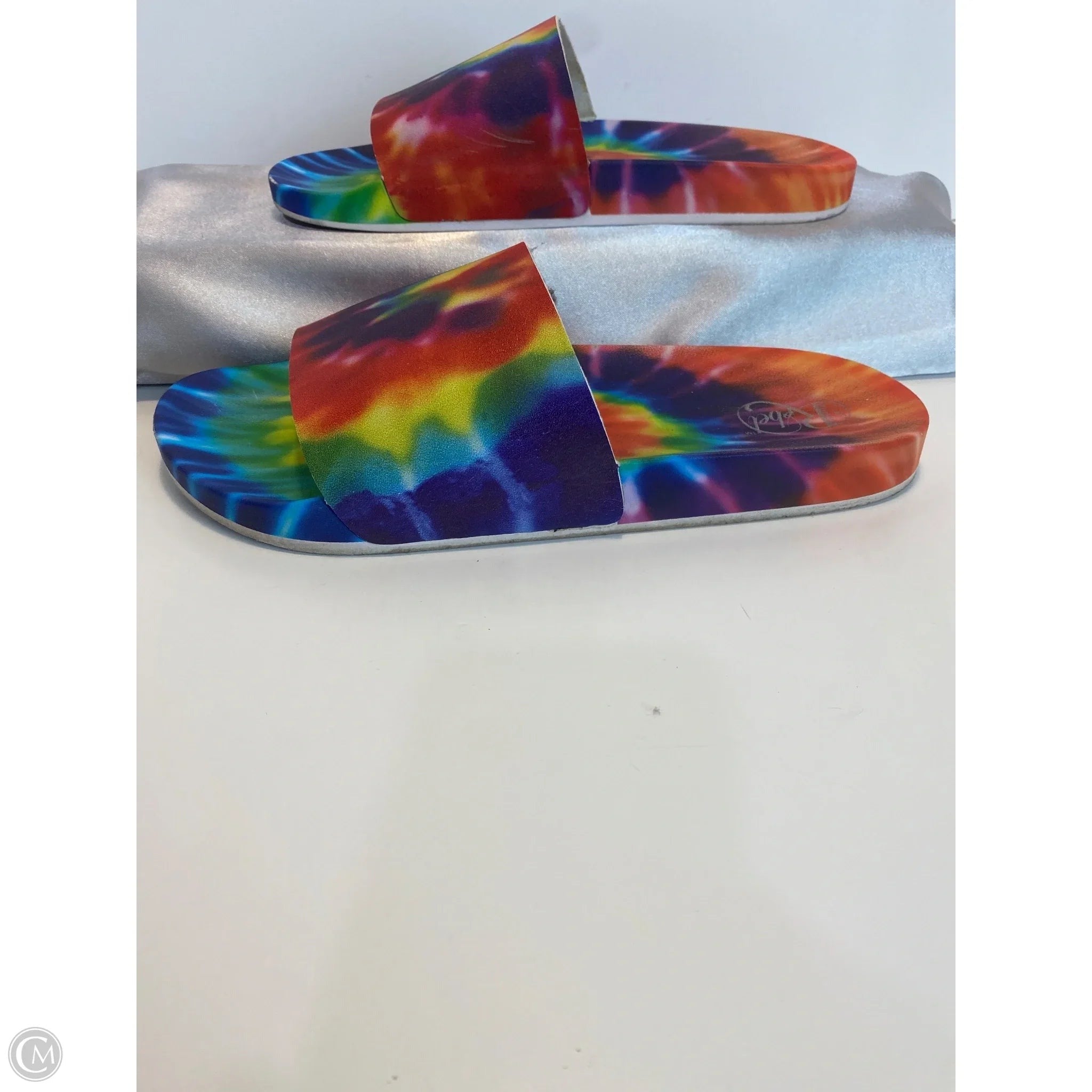 Sandals Flats By Rebel In Multi-colored, Size: 11