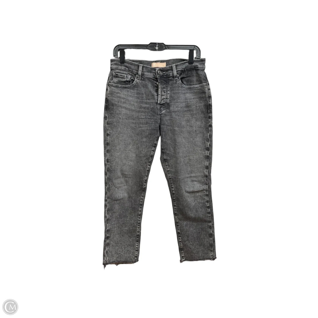 Jeans Skinny By 7 For All Mankind In Grey Denim, Size: 6