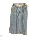 Skirt Maxi By Ann Taylor In Blue Denim, Size: 2p