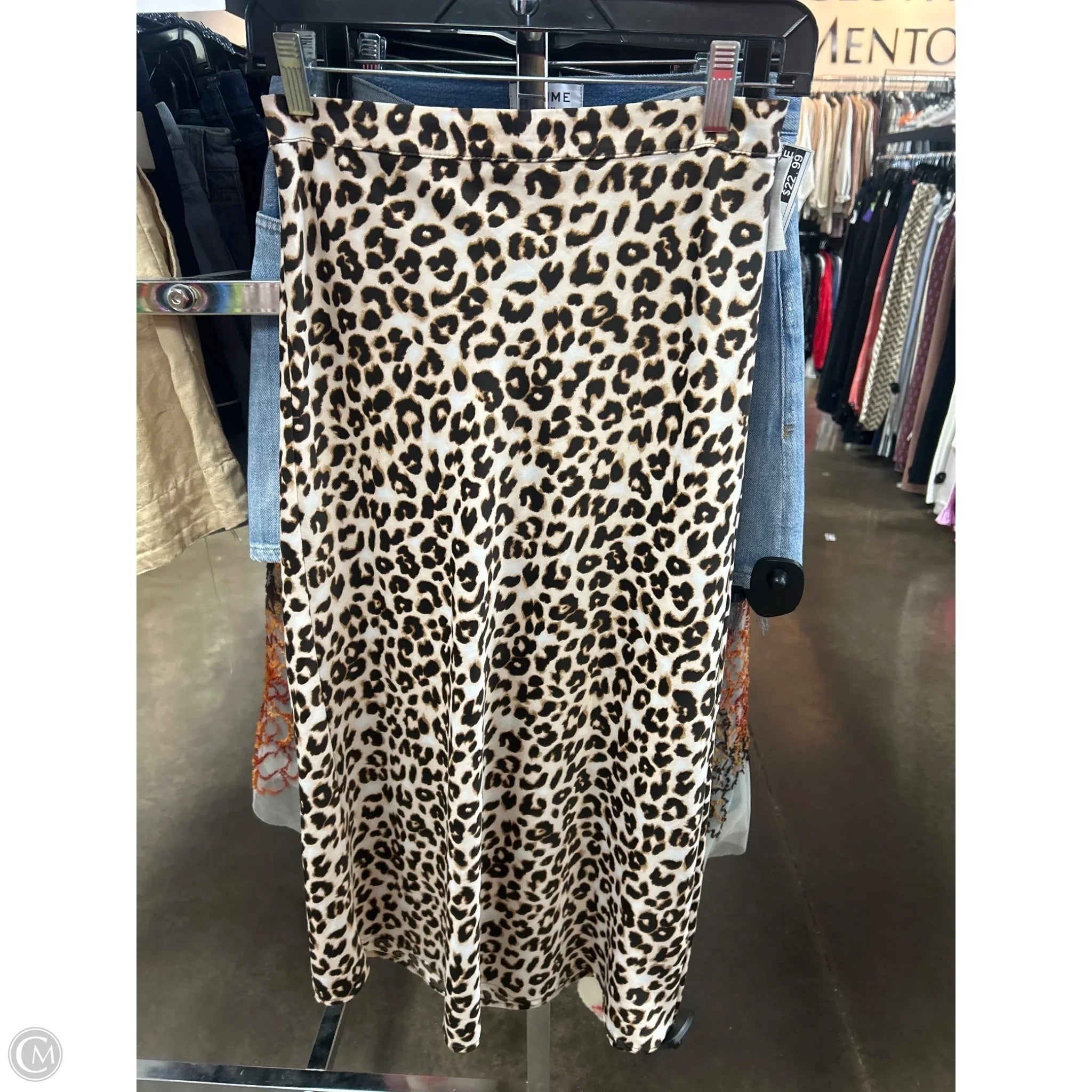 Skirt Maxi By By Together In Animal Print, Size: S