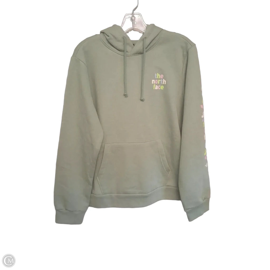 Sweatshirt Hoodie By The North Face In Green, Size: M