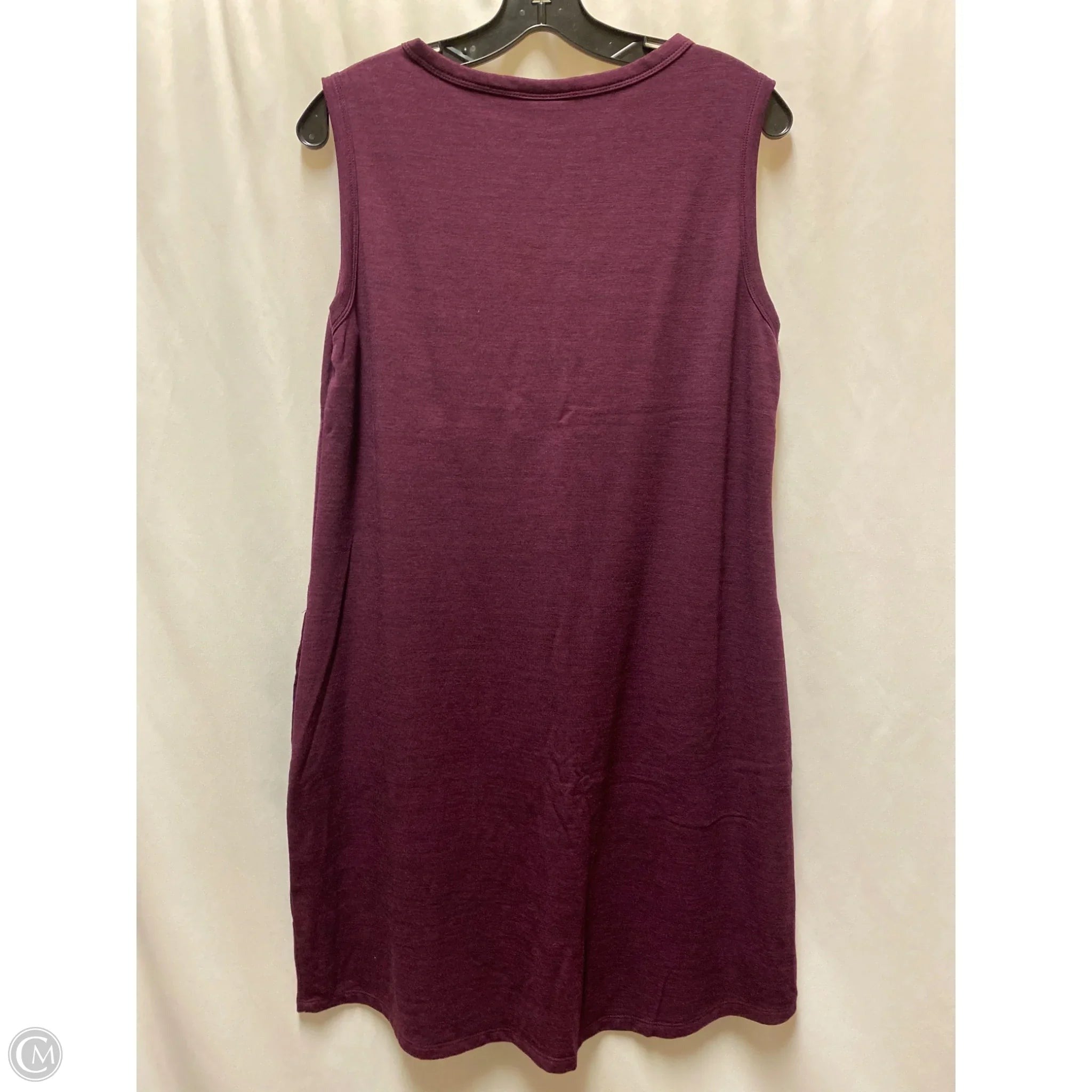Dress Casual Midi By 32 Degrees In Purple, Size: L