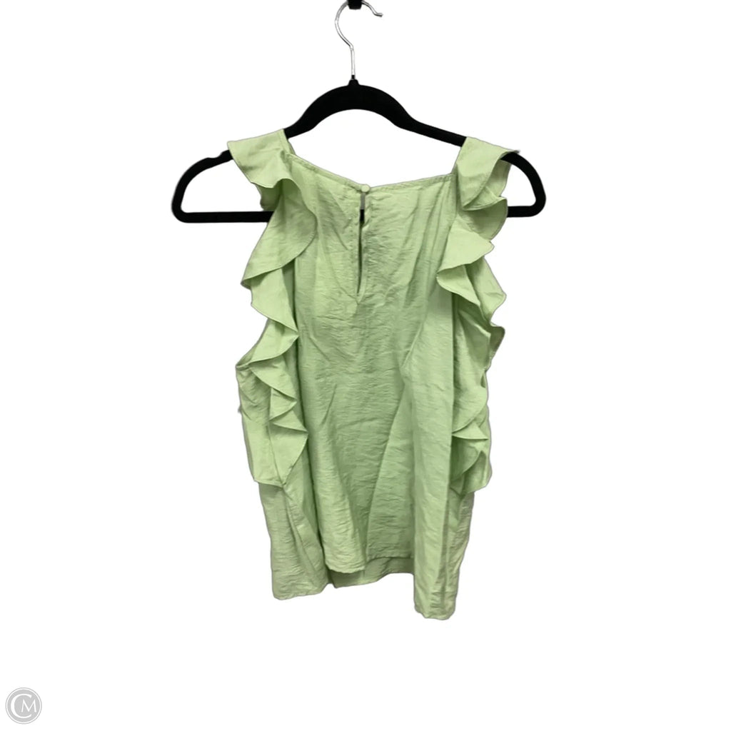 Top Sleeveless By A New Day In Green, Size: L