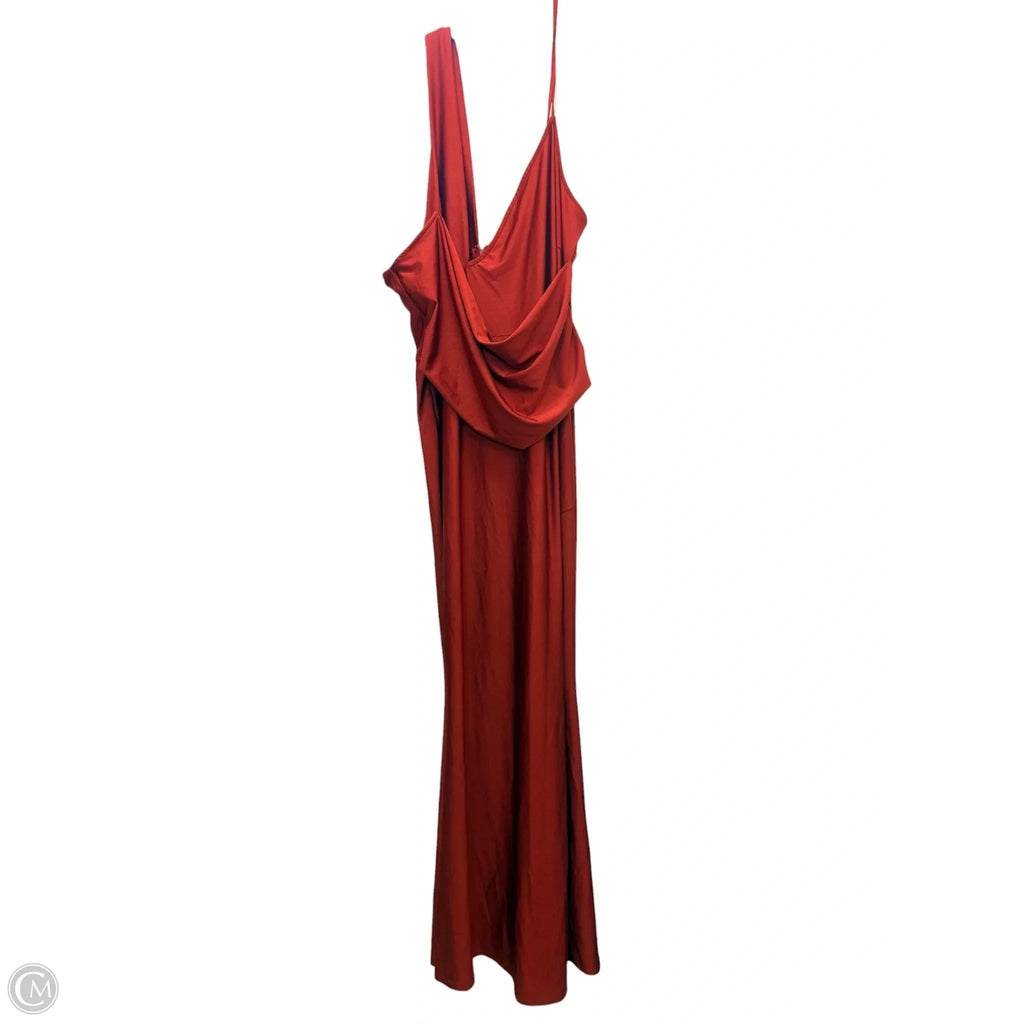 Dress Party Long By Fashion Nova In Copper, Size: 2x