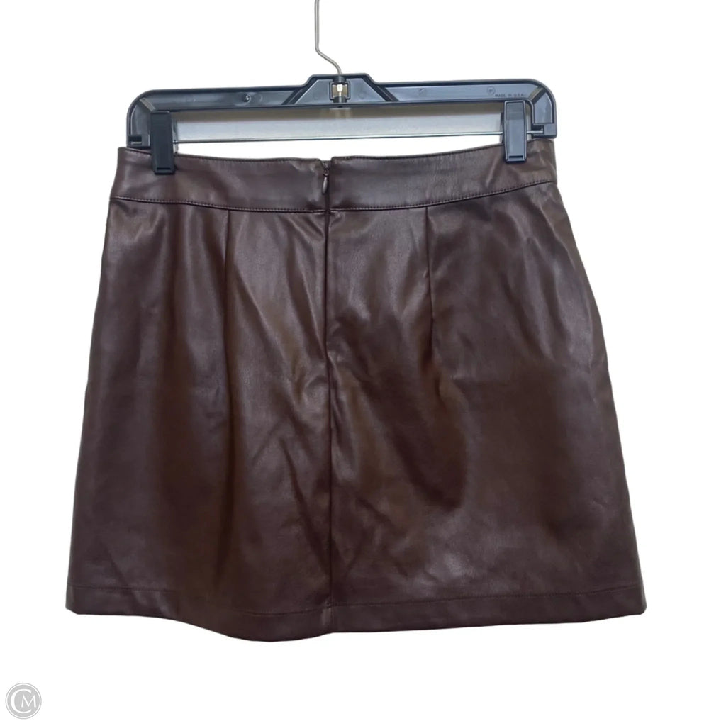 Skirt Mini & Short By A New Day In Red, Size: Xs