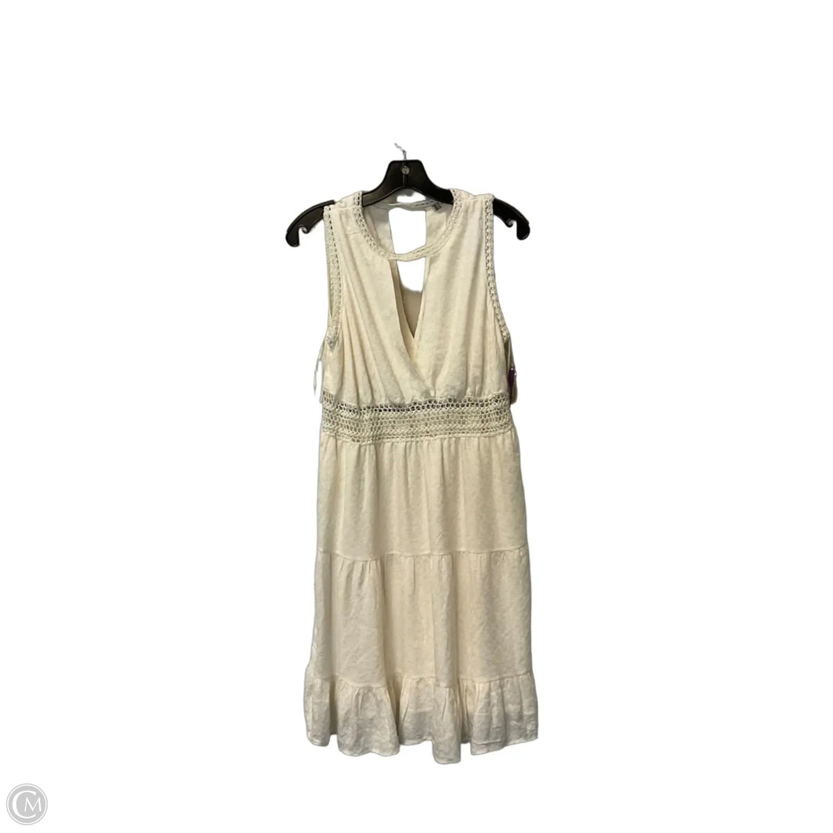 Dress Casual Short By Chelsea And Violet In Cream, Size: M