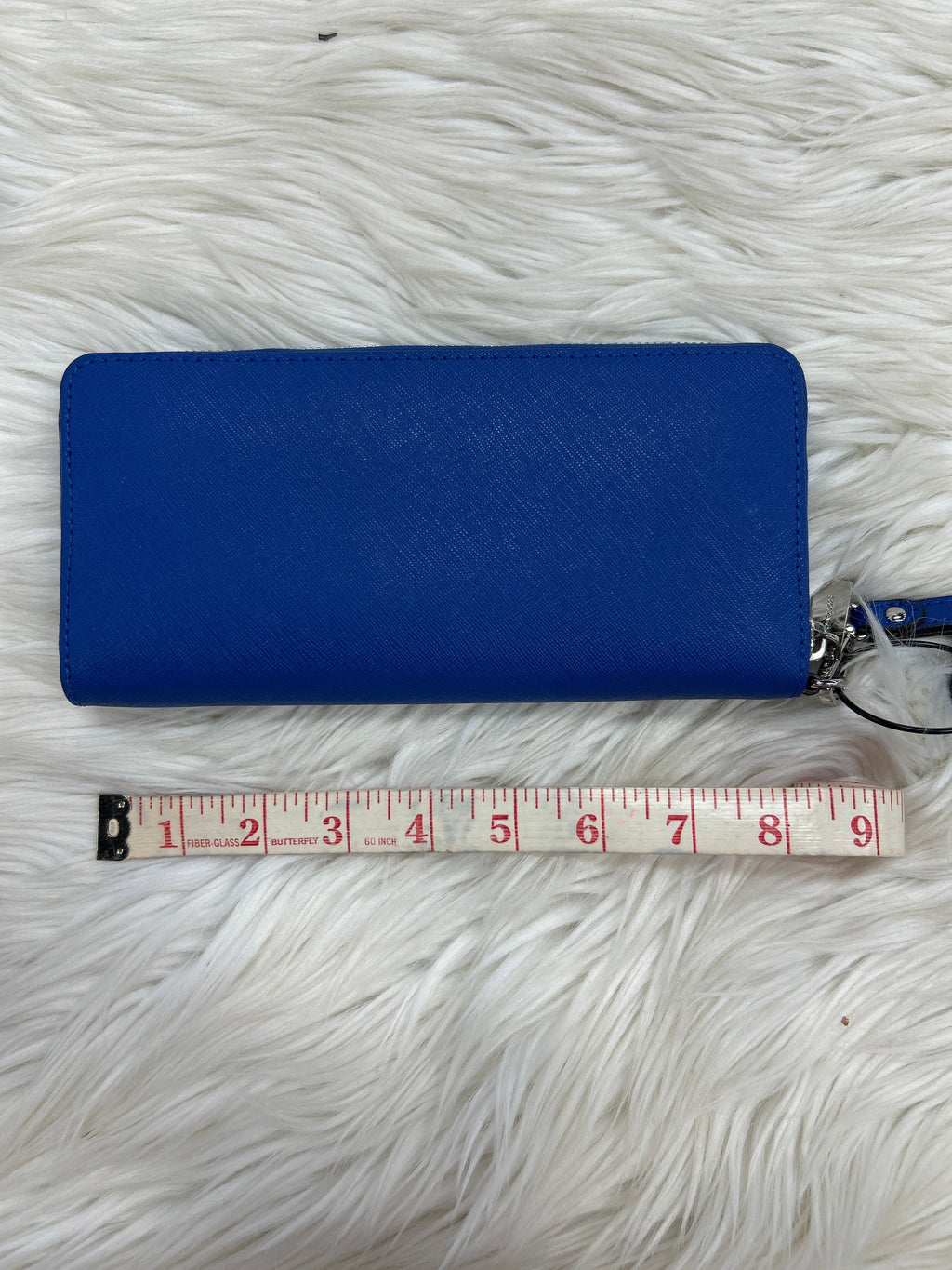Wallet By Michael By Michael Kors In Blue, Size:Large