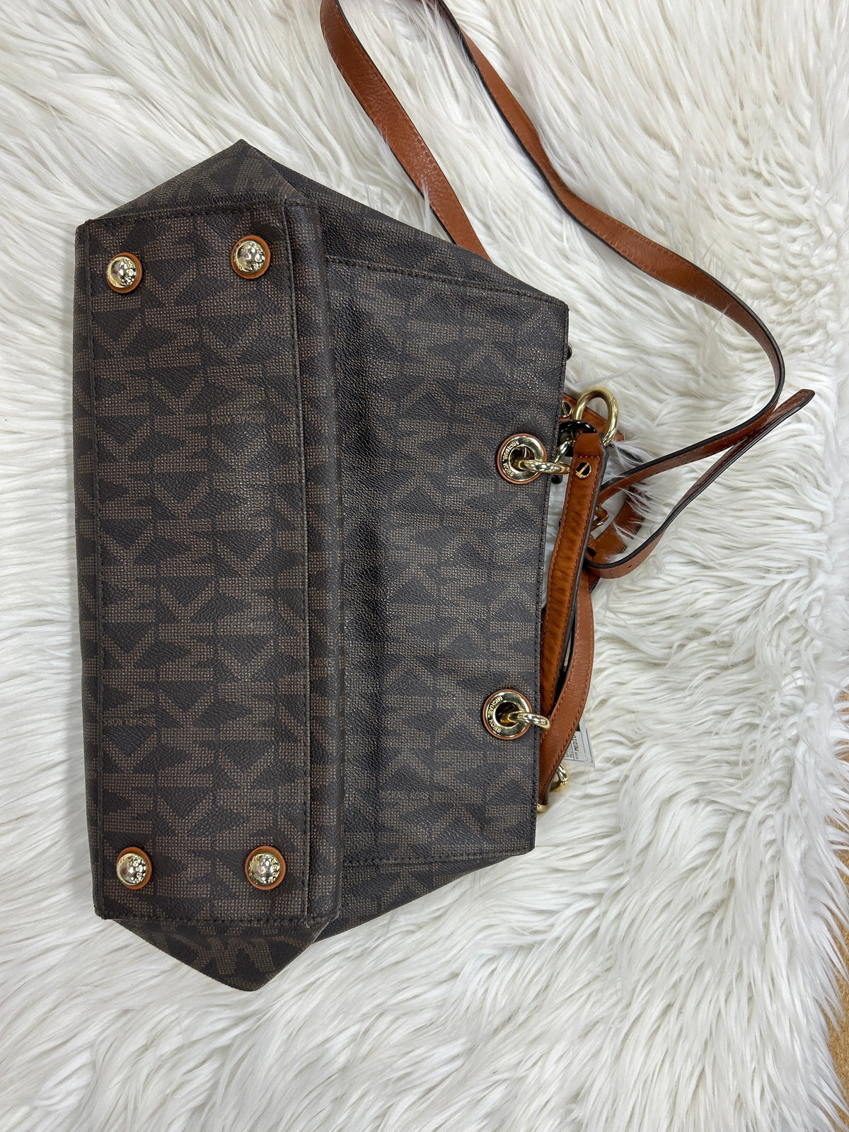 Crossbody By Michael By Michael Kors In Brown, Size:Medium