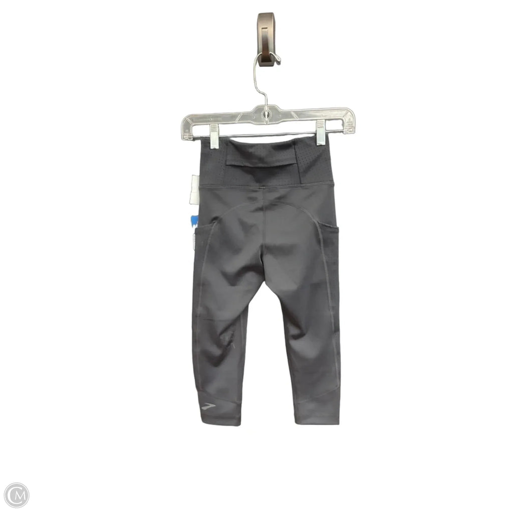 Athletic Leggings Capris By Brooks In Black, Size: Xs