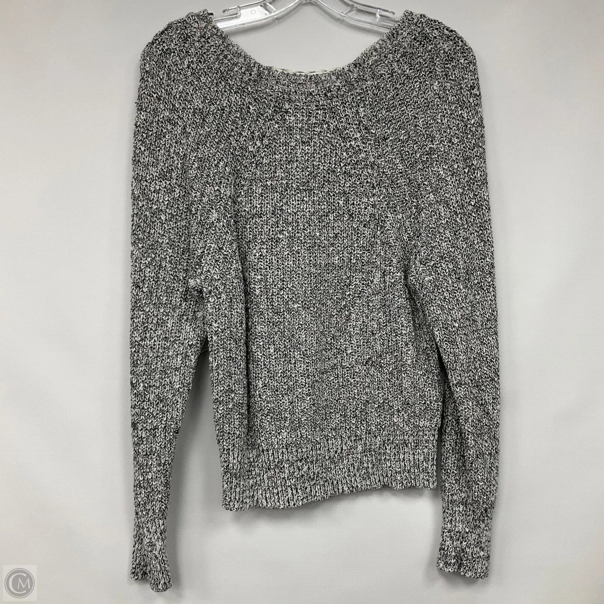 Sweater By Free People In Black & Grey, Size: M