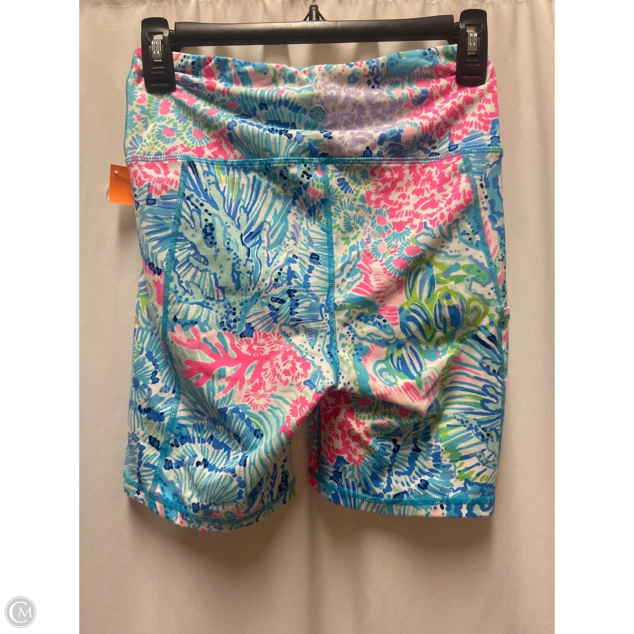Shortalls Designer By Lilly Pulitzer In Teal, Size: S