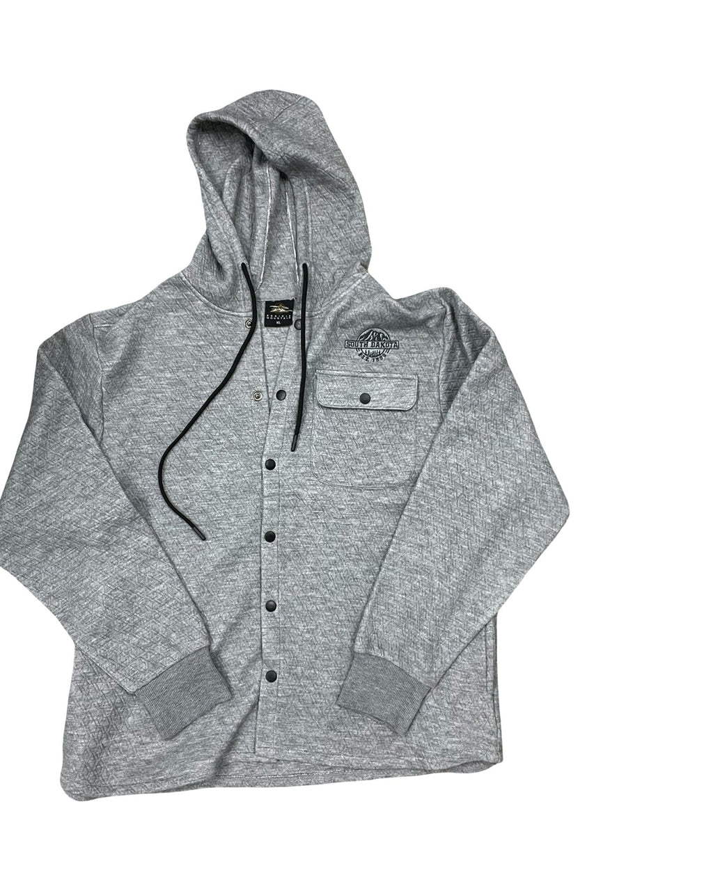 Jacket Puffer & Quilted By Clothes Mentor In Grey, Size:Xl