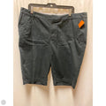 Shorts By Jcp In Black, Size: 18