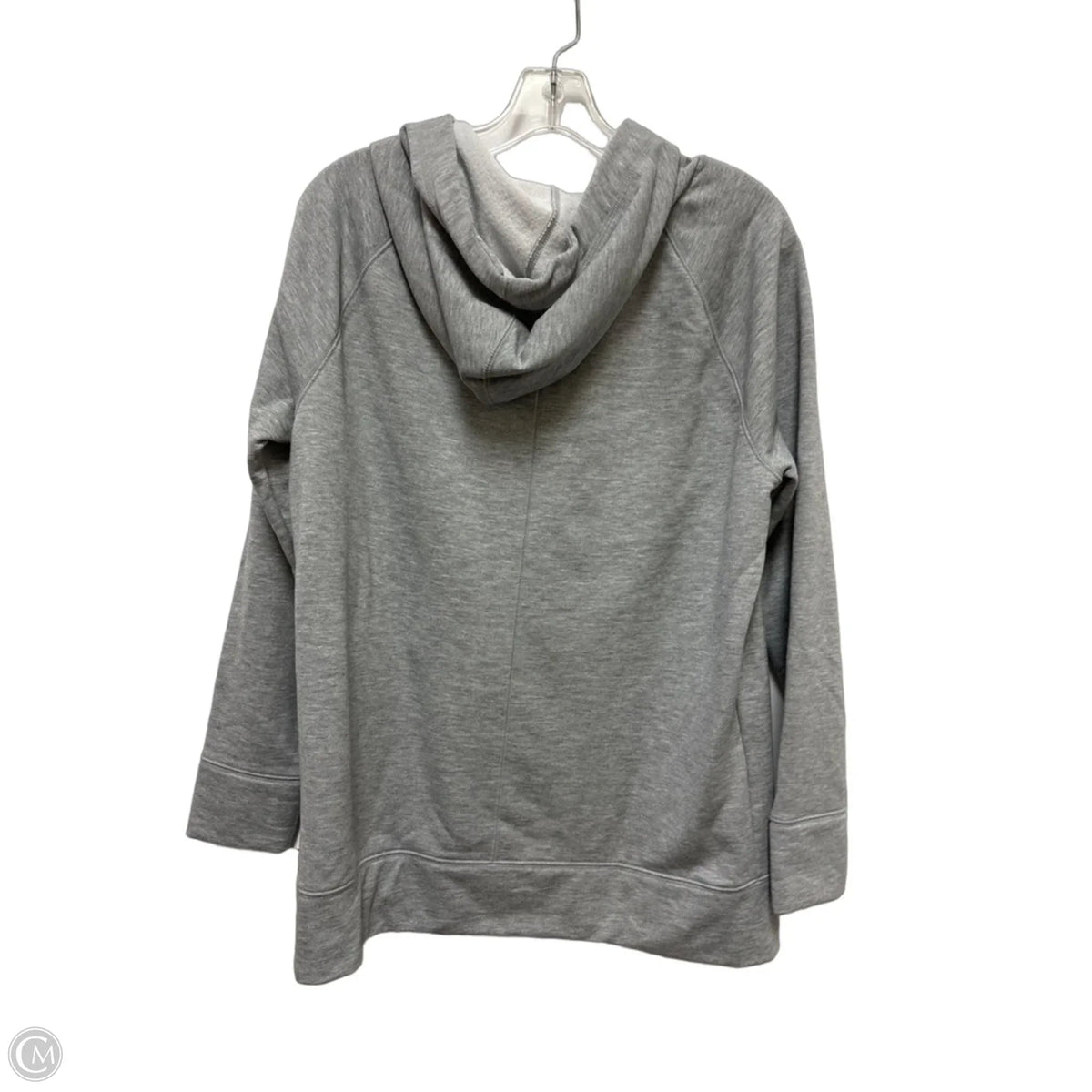 Athletic Sweatshirt Hoodie By Athleta In Grey, Size: M