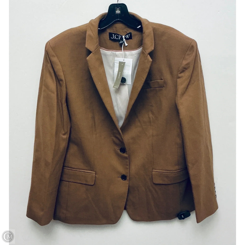 Coat Peacoat By J. Crew In Brown, Size: M