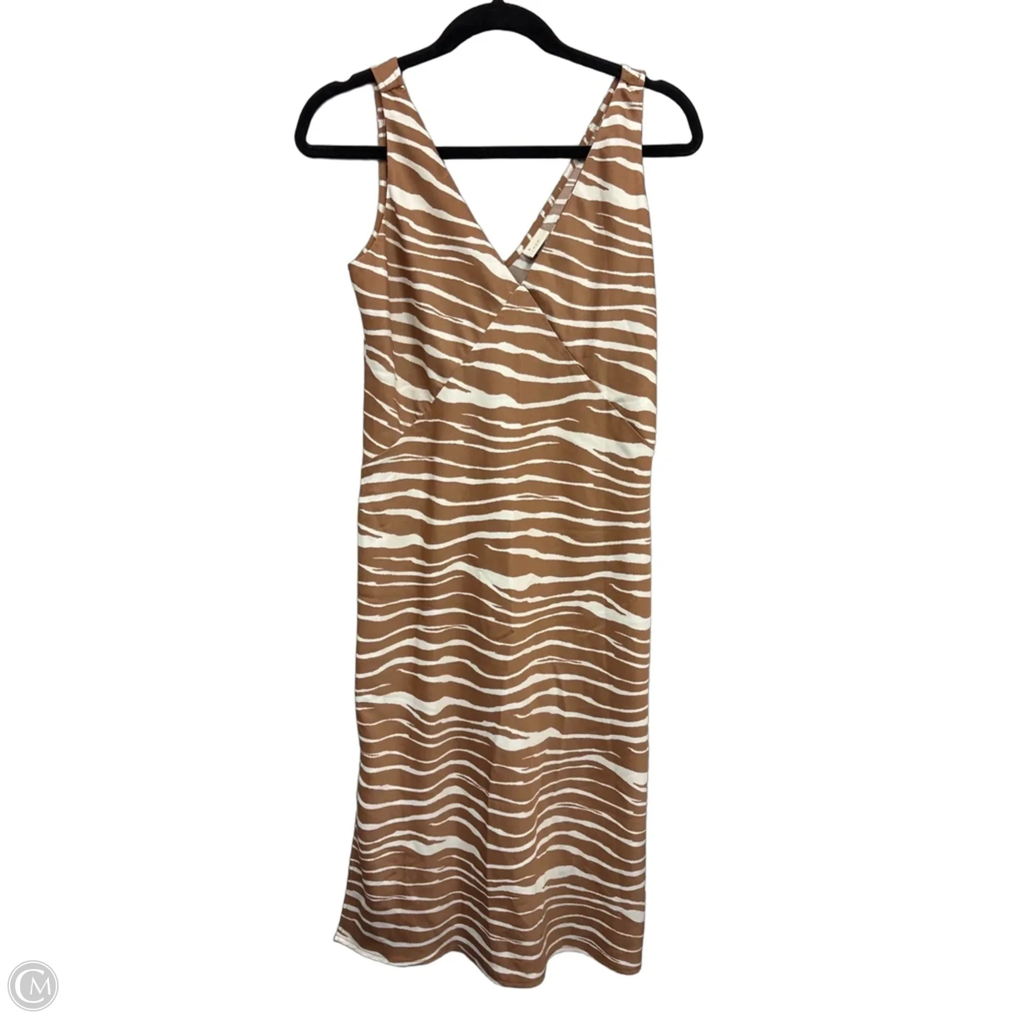 Dress Casual Midi By A New Day In Animal Print, Size: S