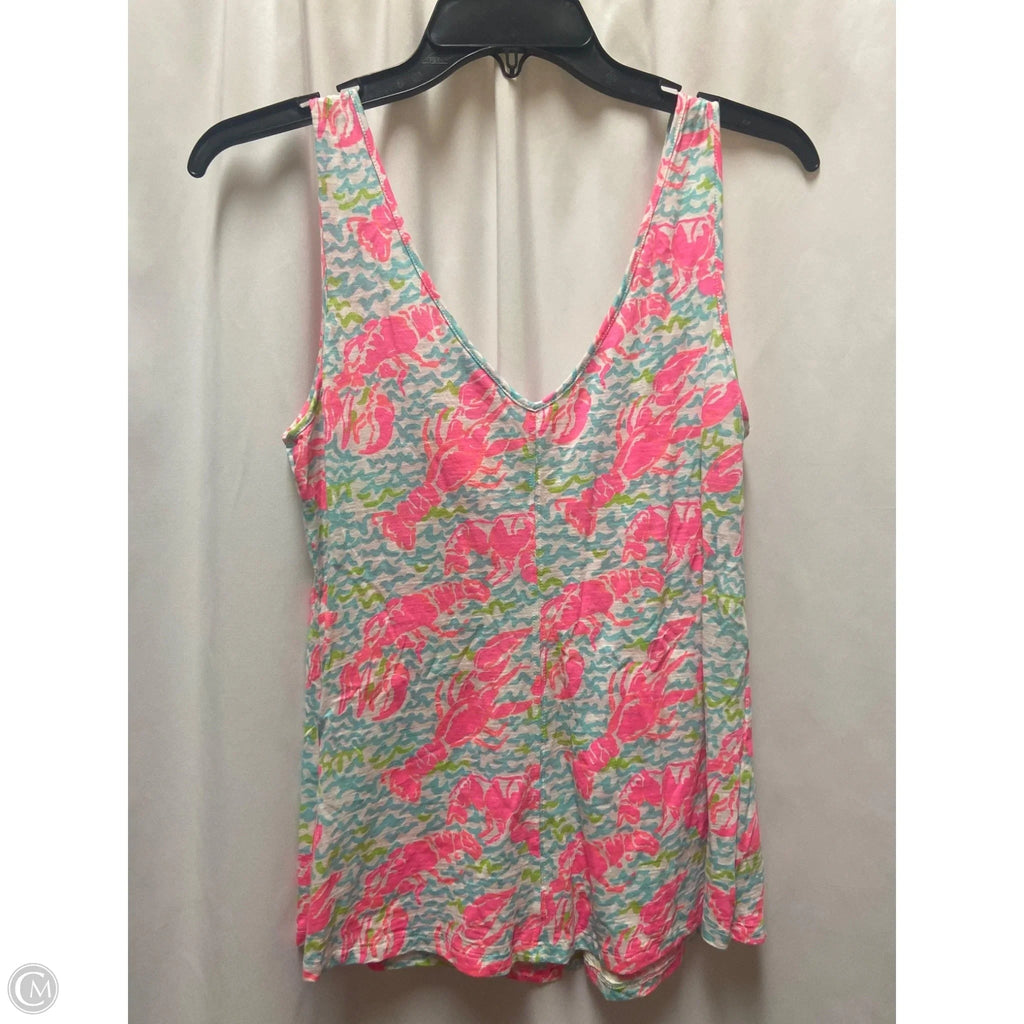 Tank Top Designer By Lilly Pulitzer In Pink, Size: S