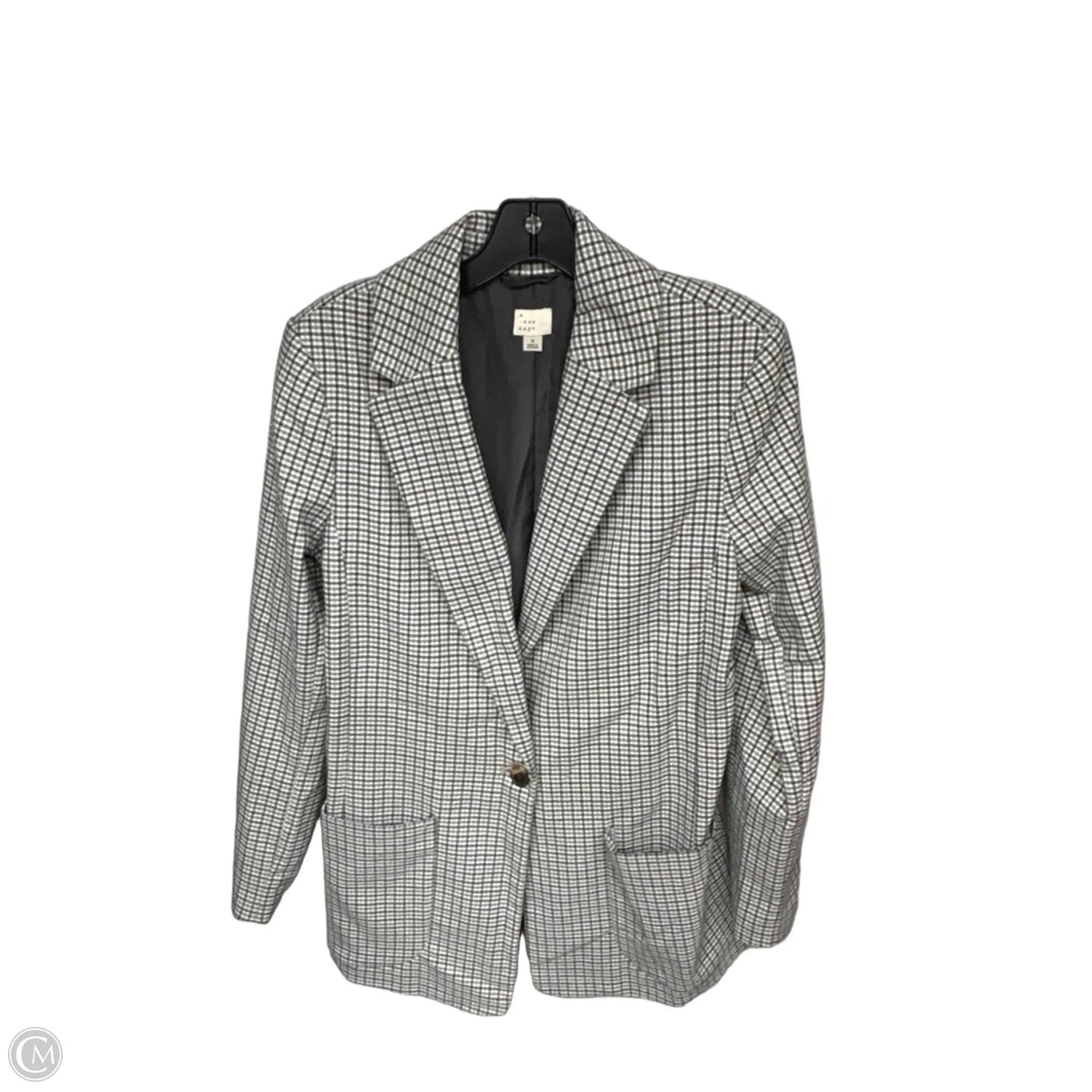 Blazer By A New Day In Blue & Green, Size: S