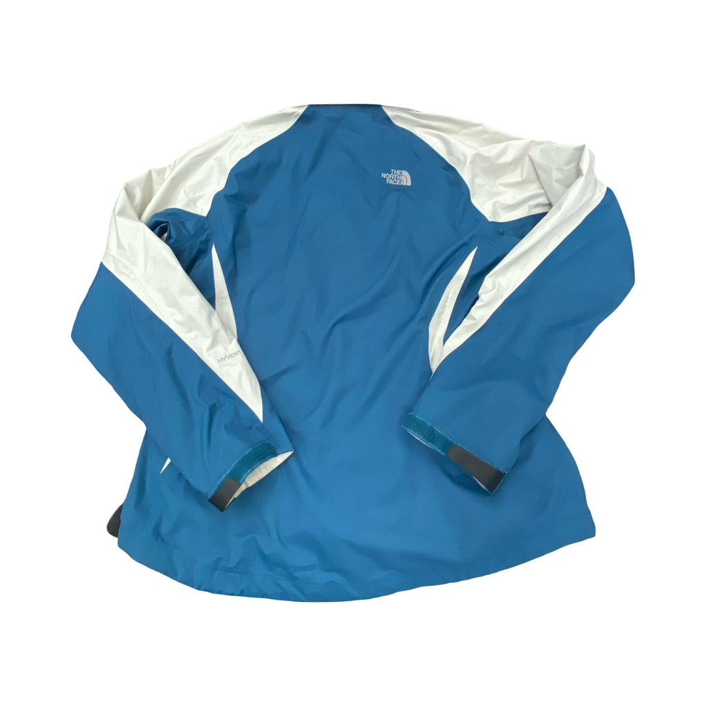 Jacket Windbreaker By The North Face In Blue & White, Size:L