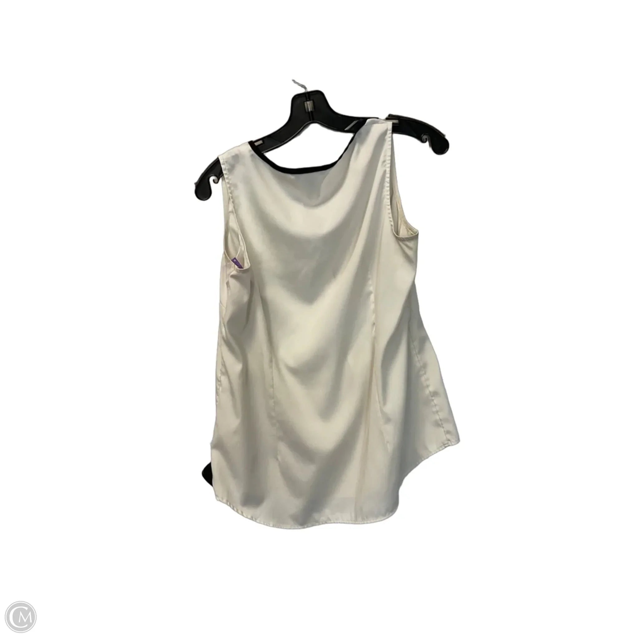 Top Sleeveless By Banana Republic In Cream, Size: S