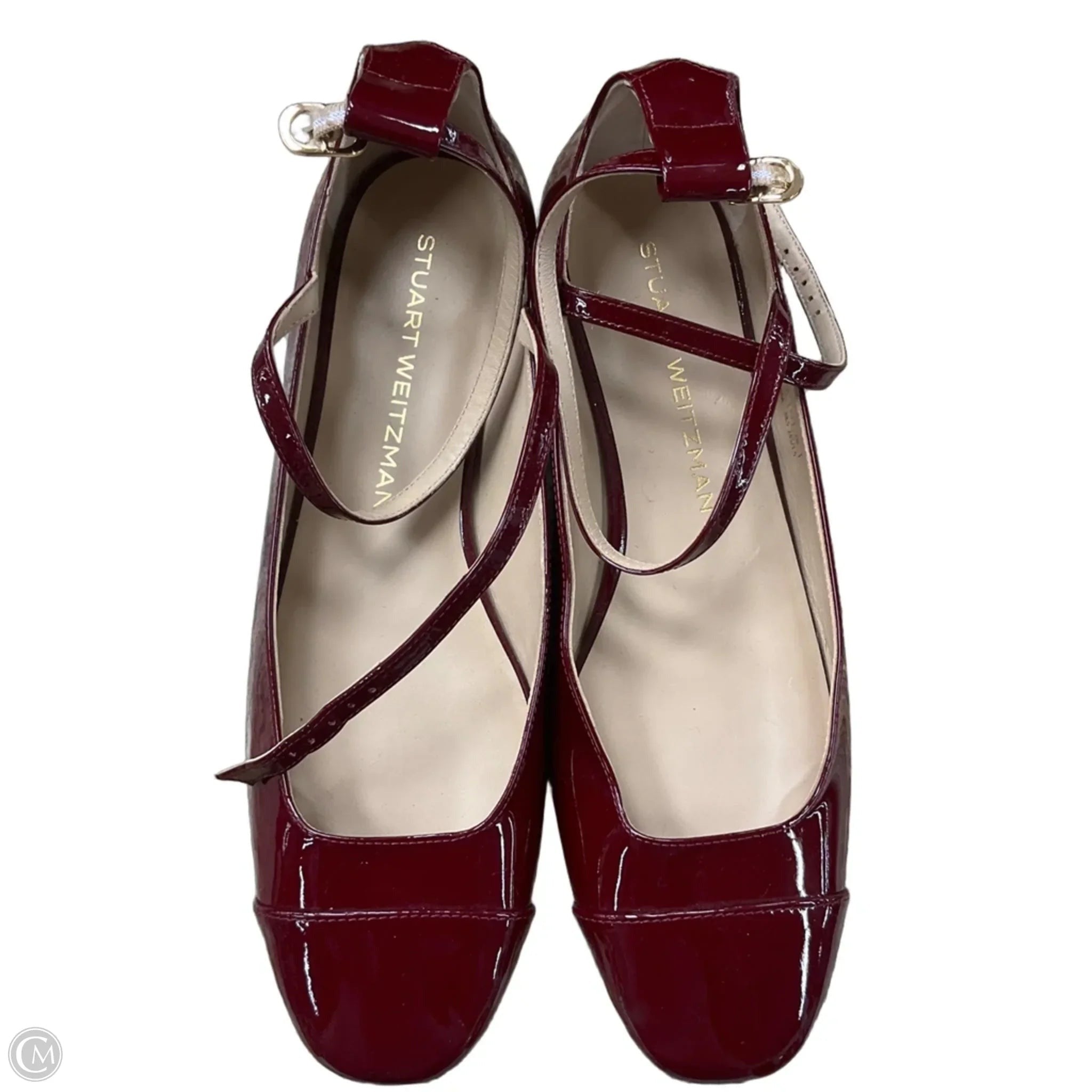 Shoes Designer By Stuart Weitzman In Red, Size: 10