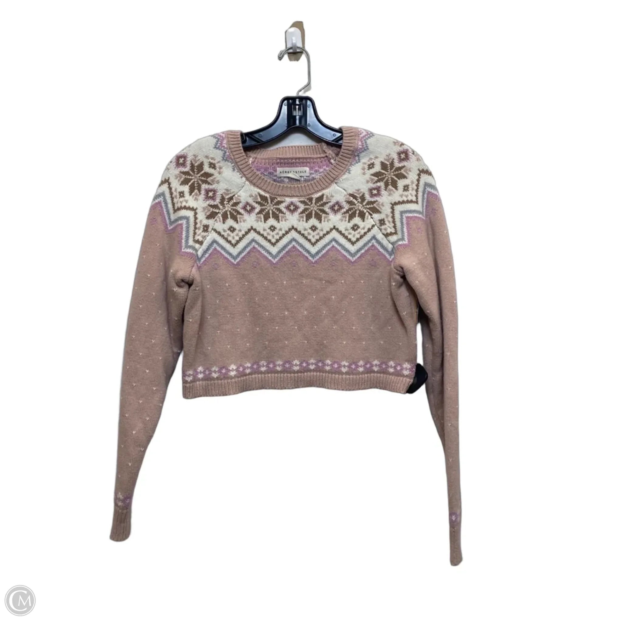 Sweater By Aeropostale In Pink, Size: S