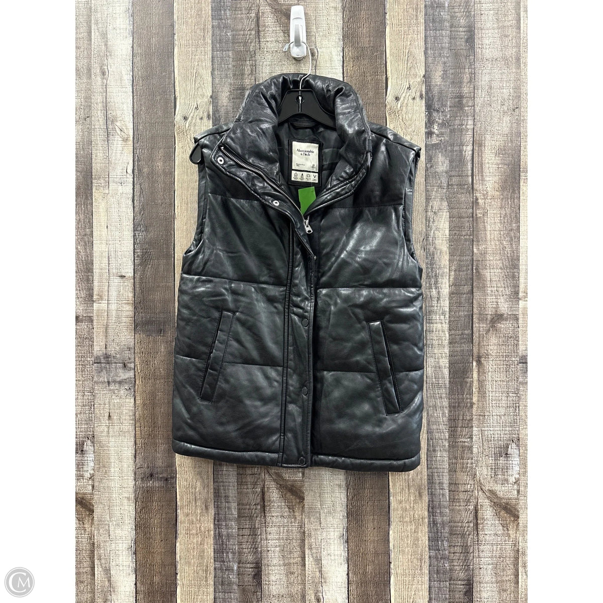 Vest Puffer & Quilted By Abercrombie And Fitch In Black, Size: Xs