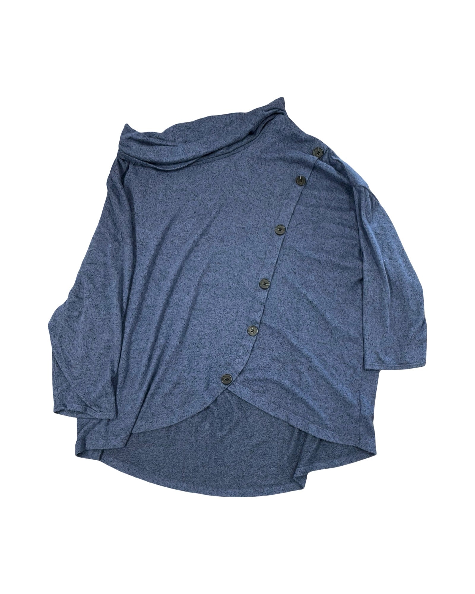Top Ls By 89Th And Madison In Blue, Size:1X
