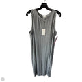 Dress Casual Maxi By A New Day In Grey, Size: Xl