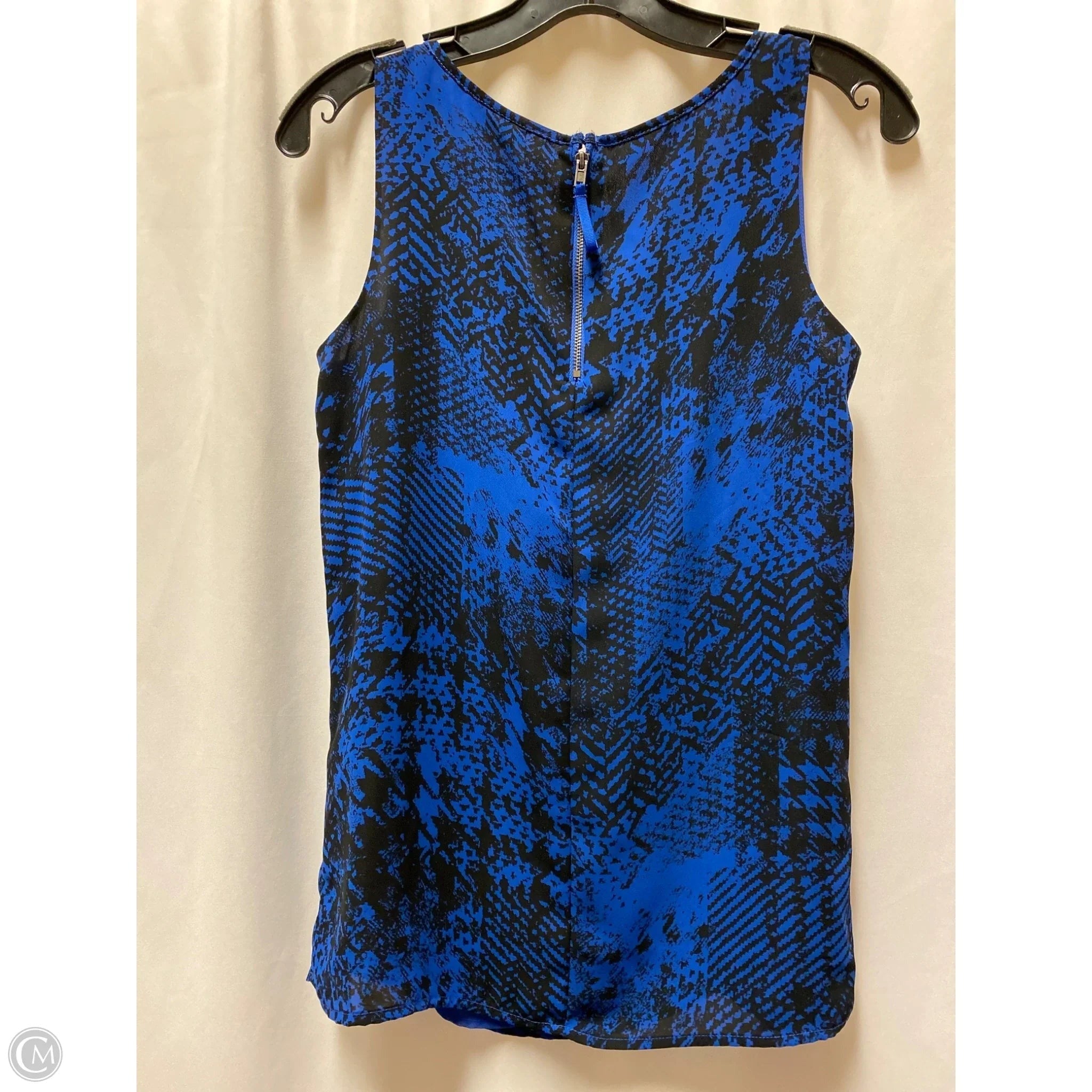 Top Sleeveless By Apt 9 In Blue, Size: Xs