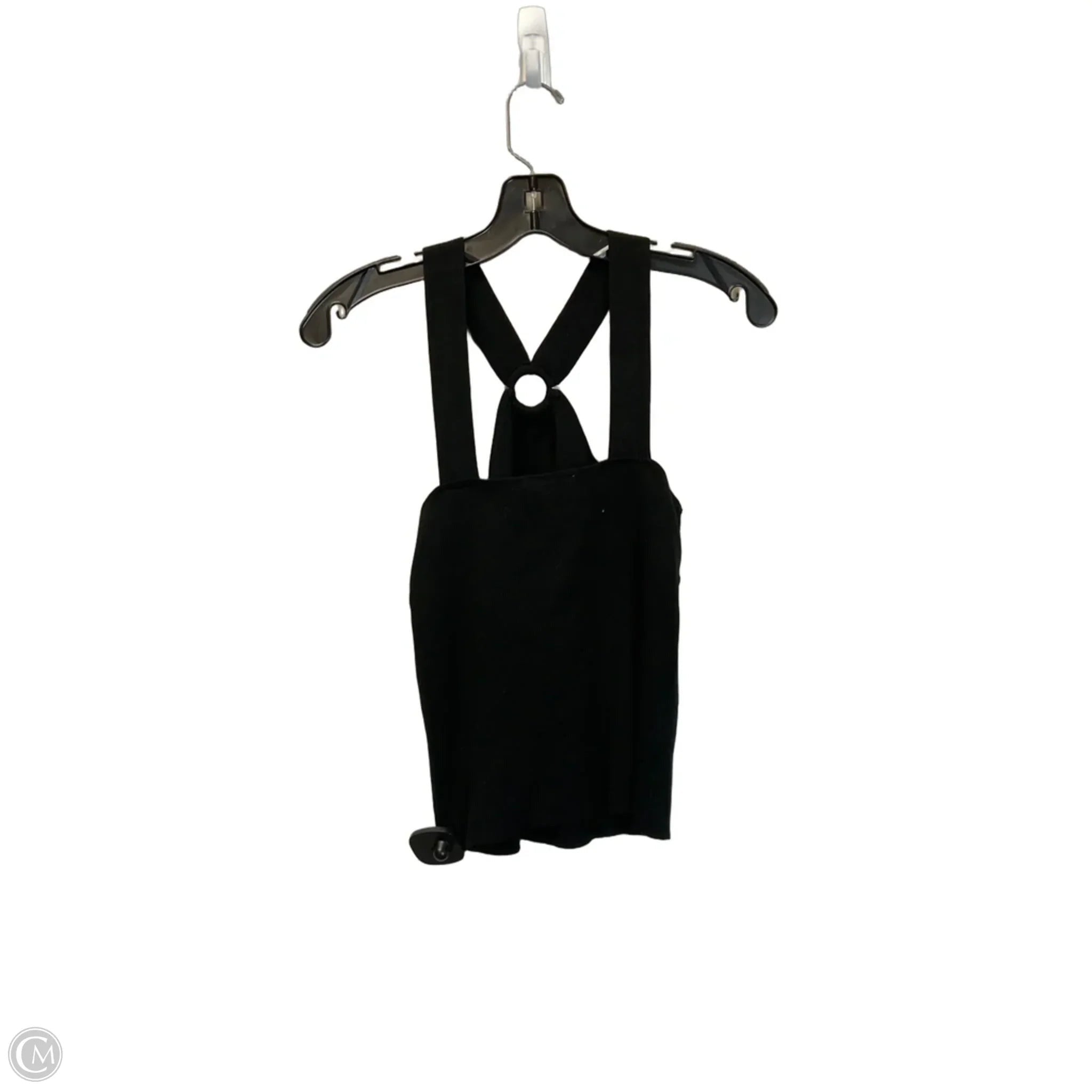 Top Sleeveless By Loft In Black, Size: S