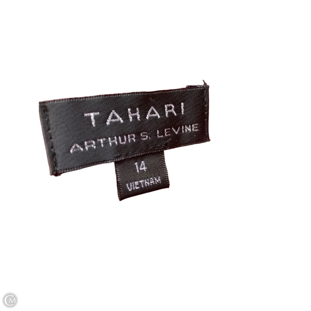 Dress Party Short By Tahari In Red, Size: 14