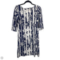 Dress Casual Midi By J Mclaughlin In Blue & White, Size: M